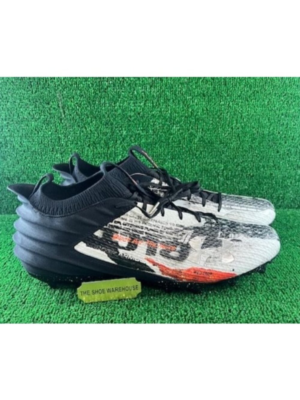 Under Armour Blur Justin Jefferson Keeping Receipts Cleats 6006546-001 Sz 16